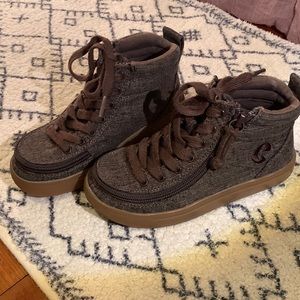 Brown Jersey BILLY Street High Tops